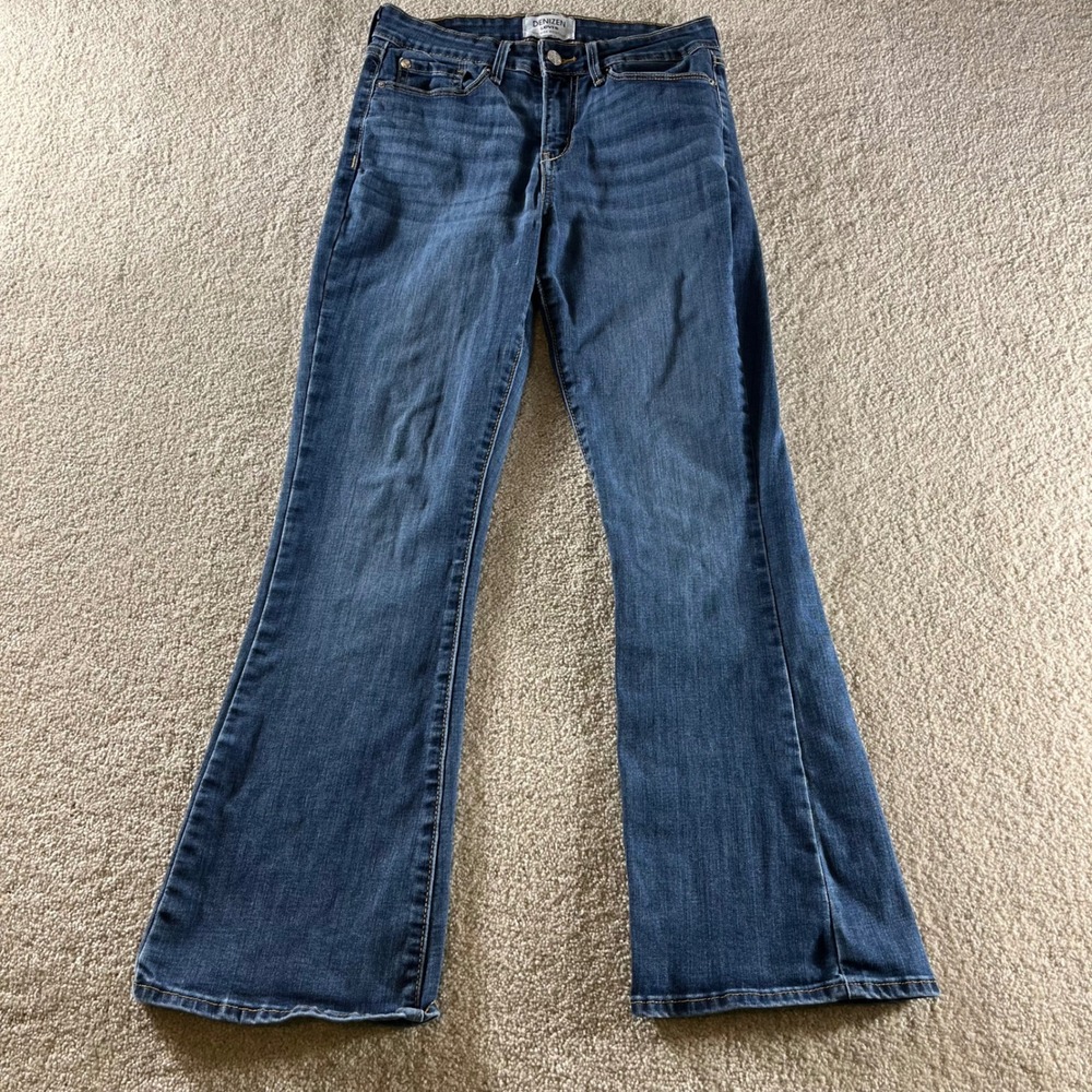 Denizen from Levi's Bootcut Jeans Womens 6M 28x32 Blue Mid Rise Stretch